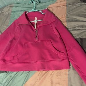 NWT Lululemon Oversized Half Zip Funnel Neck Scuba